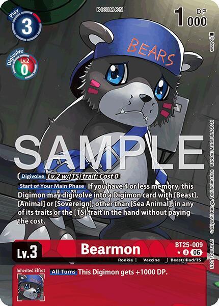 Bearmon - BT25-009 (Full Art) (BT25 009-FA)