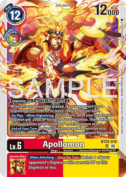 Apollomon (BT25 018)