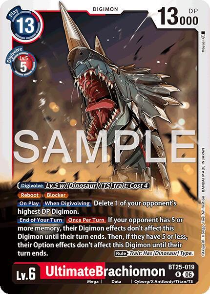 UltimateBrachiomon (BT25 019)