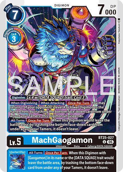 MachGaogamon (BT25 027)