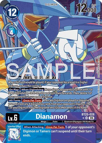 Dianamon (Alternate Art) (BT25 028-AA)