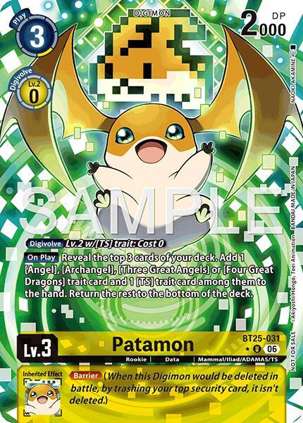 Patamon (Full Art) (BT25 031-FA)