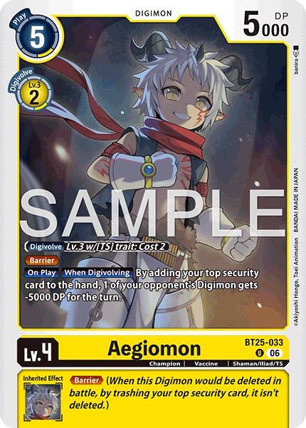 Aegiomon (BT25 033)