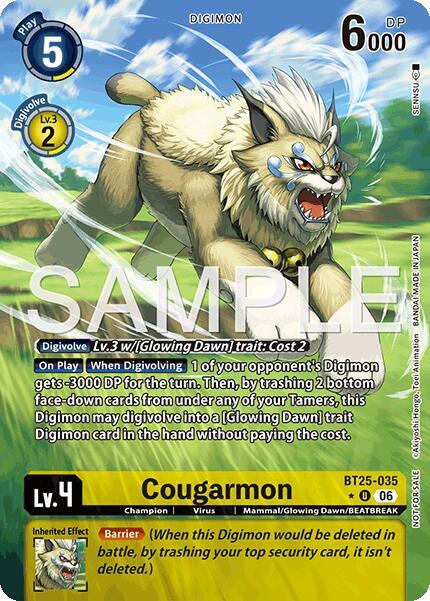 Cougarmon (Full Art) (BT25 035-FA)