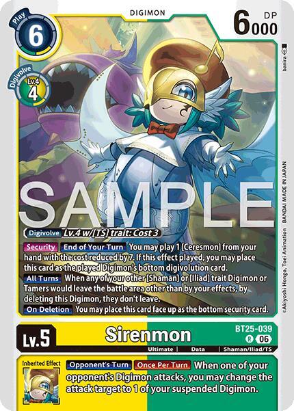Sirenmon (BT25 039)