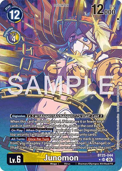 Junomon (Alternate Art) (BT25 044-AA)