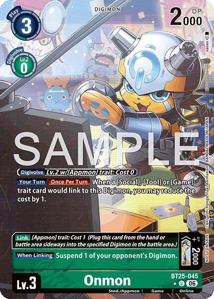 Onmon (Full Art) (BT25 045-FA)