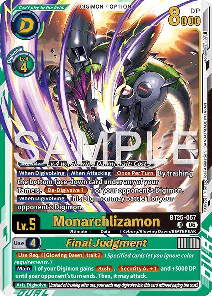 Monarchlizamon // Final Judgement (BT25 057)