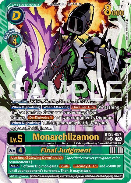 Monarchlizamon // Final Judgement (SP) (BT25 057-SP)