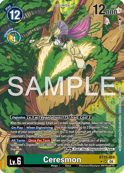 Ceresmon (Alternate Art) (BT25 059-AA)