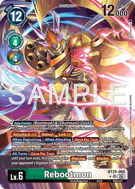 Rebootmon (Alternate Art) (BT25 060-AA)