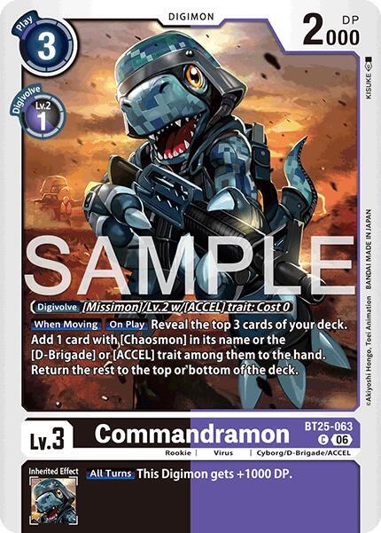 Commandramon (BT25 063)