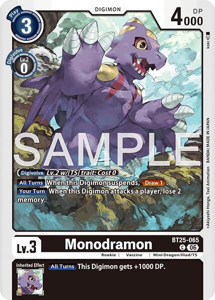 Monodramon (BT25 065)