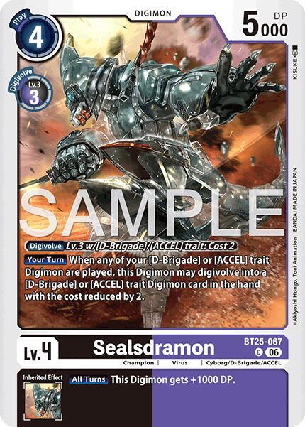 Sealsdramon (BT25 067)