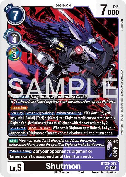 Shutmon (BT25 072)