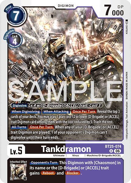 Tankdramon (BT25 074)