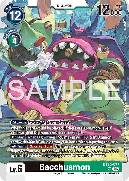 Bacchusmon (BT25 077)