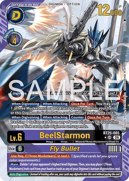 BeelStarmon // Fly Bullet (Alternate Art) (BT25 085-AA)