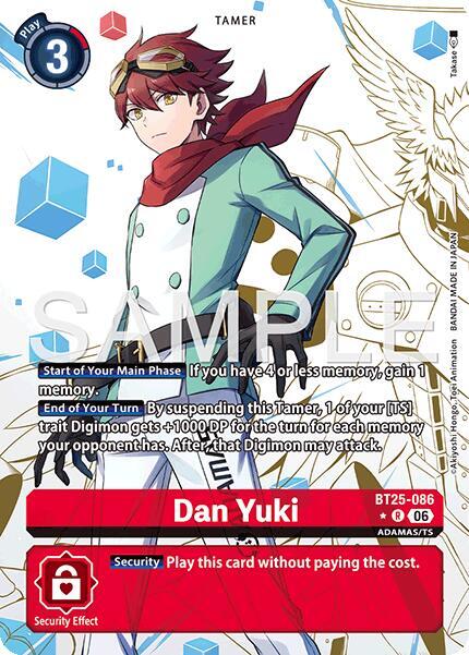 Dan Yuki (Alternate Art) (BT25 086-AA)