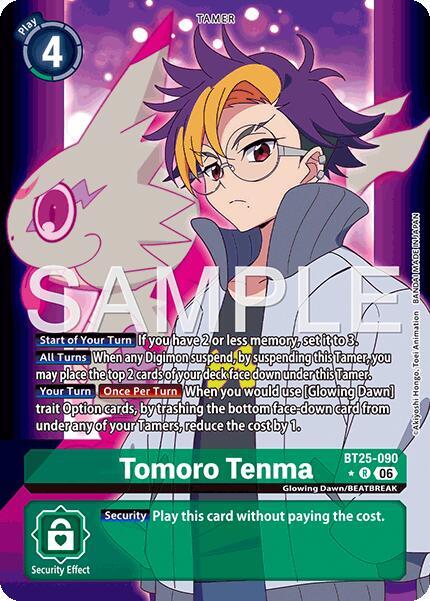 Tomoro Tenma (Alternate Art) (BT25 090-AA)