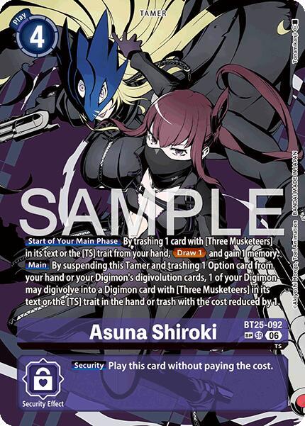 Asuna Shiroki (SP) (BT25 092-SP)