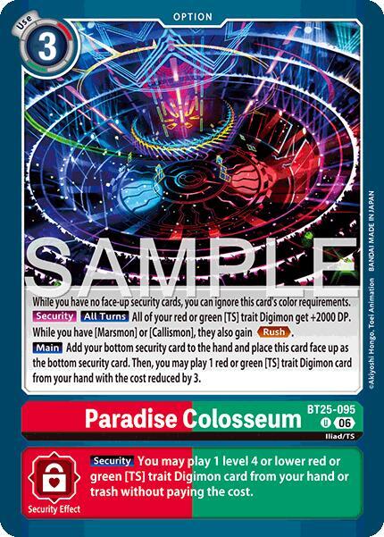 Paradise Colosseum (BT25 095)