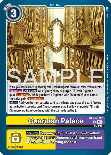 Guardian Palace (BT25 097)