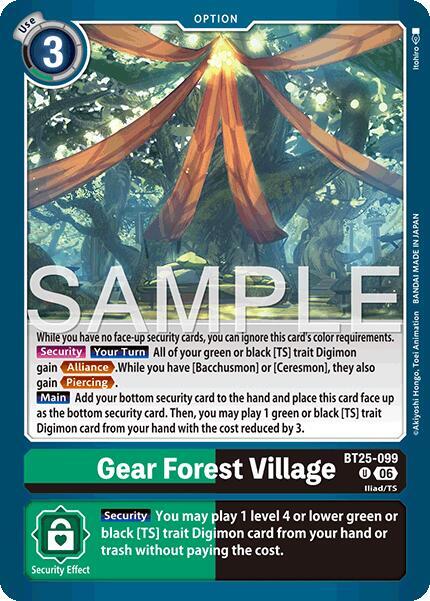 Gear Forest Village (BT25 099)