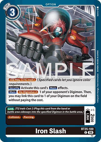 Iron Slash (BT25 100)