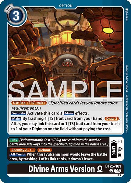 Divine Arms Version (BT25 101)