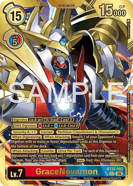 GraceNovamon (Rare Pull) (BT25 103-T692514)