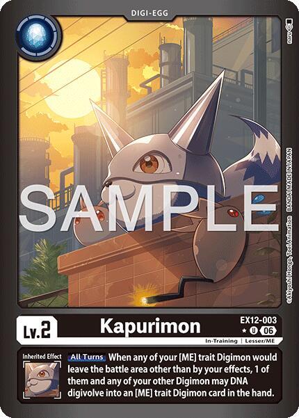 Kapurimon (Limited Foil) (EX12 003-T702711)