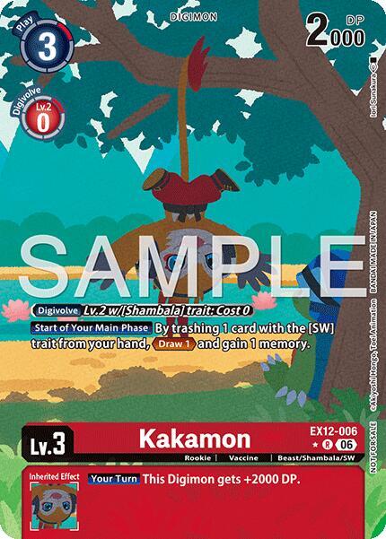 Kakamon (Box Topper) (EX12 006-BT)