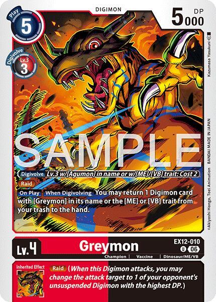 Greymon (EX12 010)