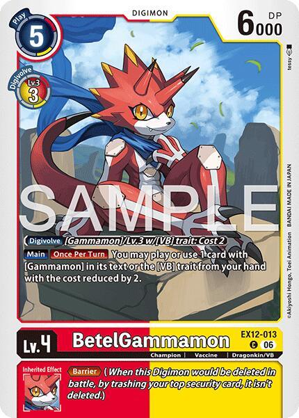 BetelGammamon (EX12 013)
