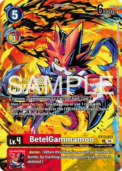 BetelGammamon (Regionals 26-27 Season 2 Finalist) (EX12 013-T701624)