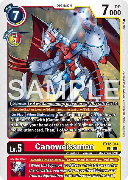 Canoweissmon (EX12 014)