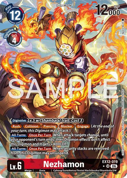 Nezhamon (Alternate Art) (EX12 019-AA)