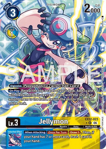 Jellymon (Box Topper) (EX12 023-BT)