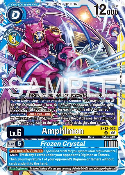 Amphimon // Frozen Crystal (EX12 033)