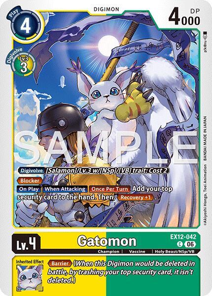 Gatomon (EX12 042)