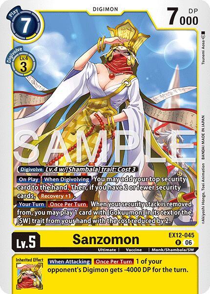 Sanzomon (EX12 045)