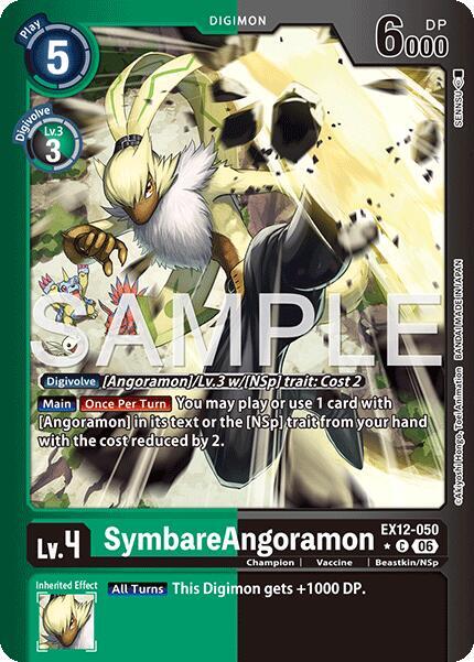 SymbareAngoramon (Limited Foil) (EX12 050-T702294)