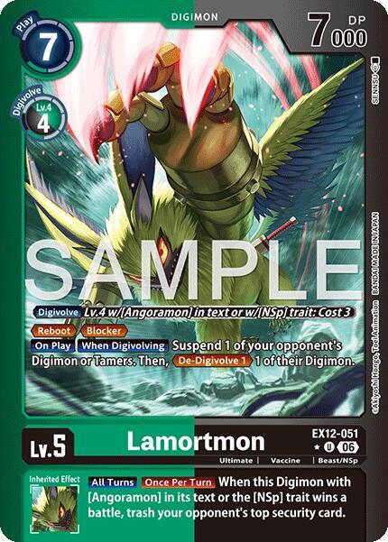 Lamortmon (Limited Foil) (EX12 051-T702295)