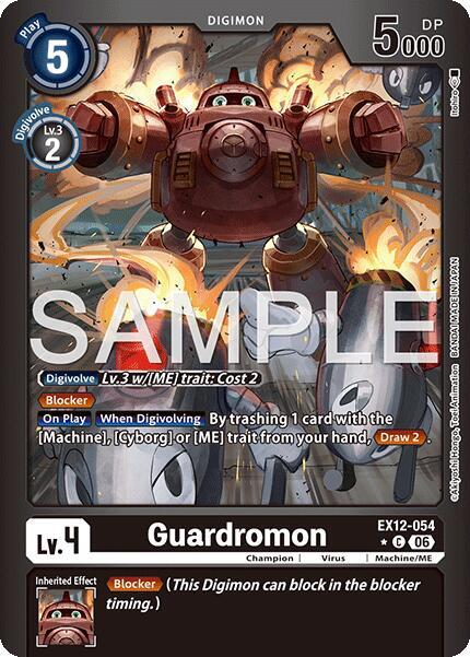 Guardromon (Limited Foil) (EX12 054-T702714)