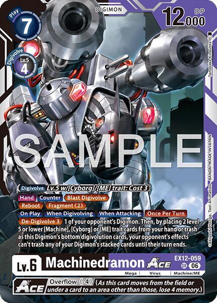 Machinedramon ACE (EX12 059)