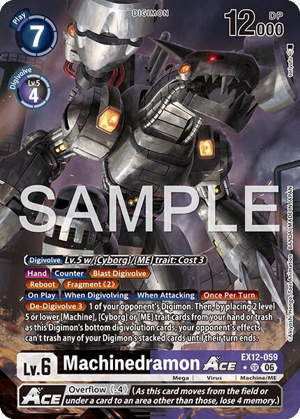 Machinedramon ACE (Alternate Art) (EX12 059-AA)