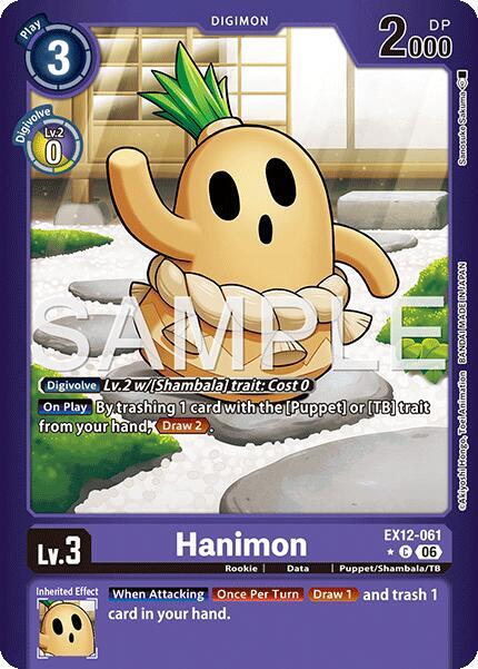 Hanimon (Limited Foil) (EX12 061-T703080)