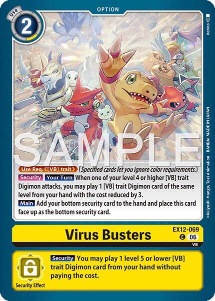 Virus Busters (EX12 069)