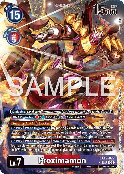 Proximamon (Alternate Art) (EX12 077-AA)